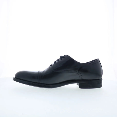 Johnston & Murphy 24-6327 Mens Black Oxfords & Lace Ups Cap Toe Shoes