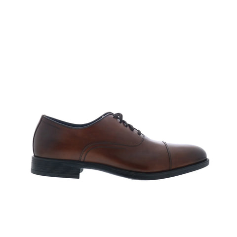 Johnston & Murphy 24-6332 Mens Brown Oxfords & Lace Ups Cap Toe Shoes