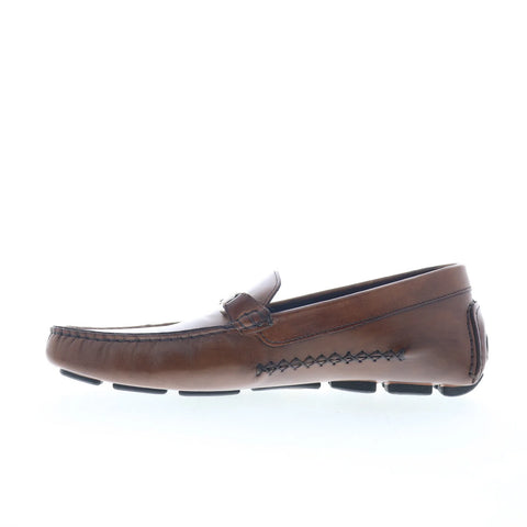 Johnston & Murphy 24-6432 Mens Brown Loafers & Slip Ons Casual Shoes