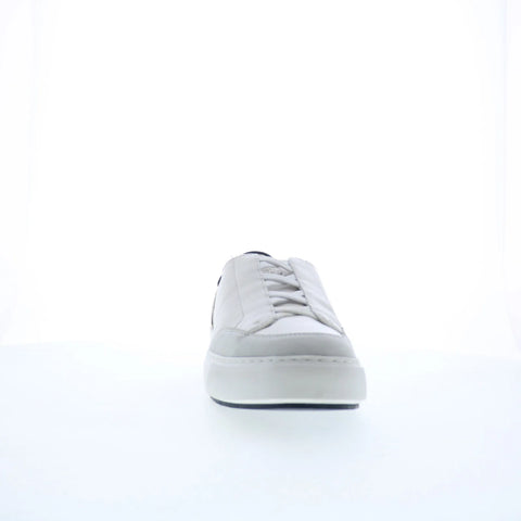 Johnston & Murphy 24-6548 Mens White Leather Lifestyle Sneakers Shoes