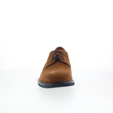 Johnston & Murphy 24-6616 Mens Brown Oxfords & Lace Ups Plain Toe Shoes