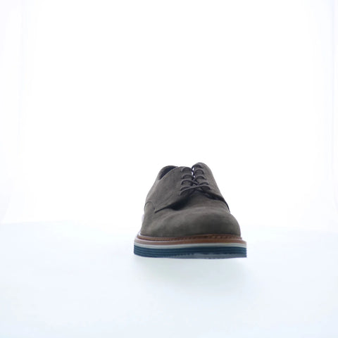 Johnston & Murphy 24-6659 Mens Gray Oxfords & Lace Ups Plain Toe Shoes