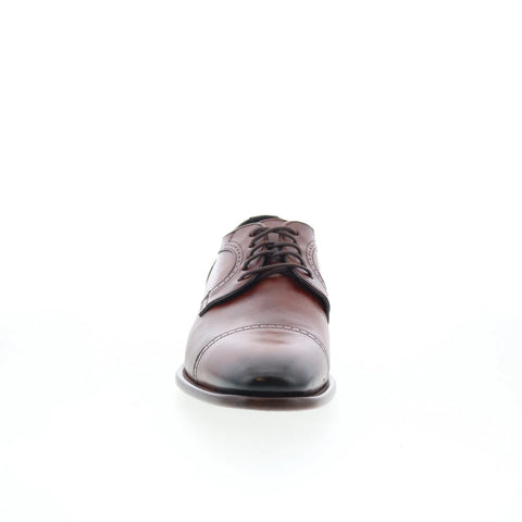 Johnston & Murphy 24-6700 Mens Brown Oxfords & Lace Ups Cap Toe Shoes