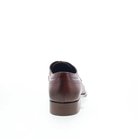 Johnston & Murphy 24-6700 Mens Brown Oxfords & Lace Ups Cap Toe Shoes