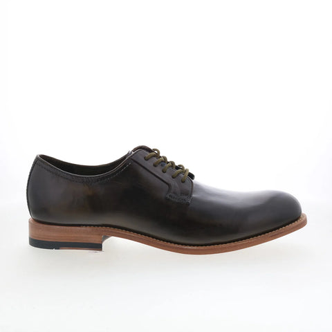 Johnston & Murphy 24-7008 Mens Green Oxfords & Lace Ups Plain Toe Shoes