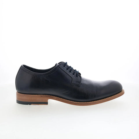 Johnston & Murphy 24-7009 Mens Black Oxfords & Lace Ups Plain Toe Shoes