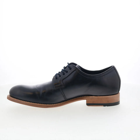 Johnston & Murphy 24-7009 Mens Black Oxfords & Lace Ups Plain Toe Shoes