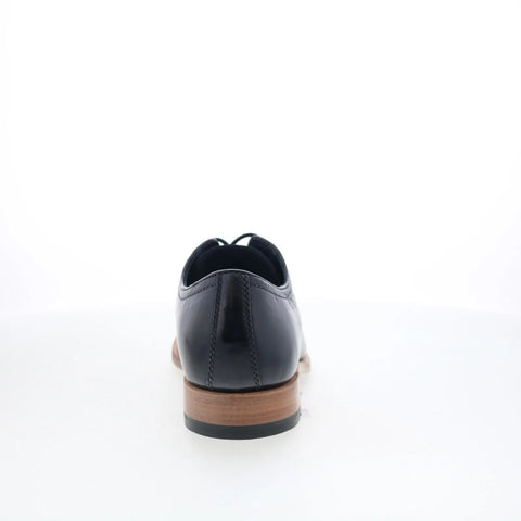 Johnston & Murphy 24-7009 Mens Black Oxfords & Lace Ups Plain Toe Shoes