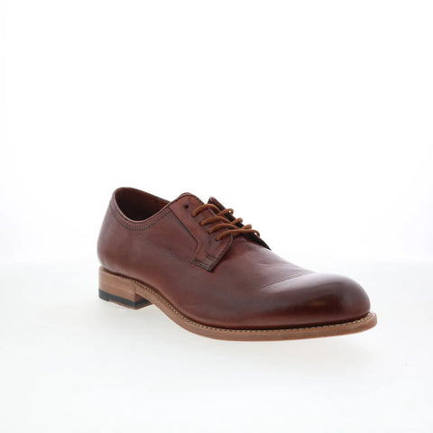 Johnston & Murphy 24-7016 Mens Brown Oxfords & Lace Ups Plain Toe Shoes