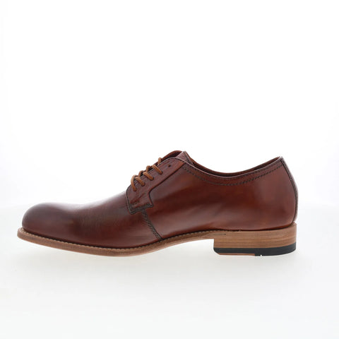 Johnston & Murphy 24-7016 Mens Brown Oxfords & Lace Ups Plain Toe Shoes