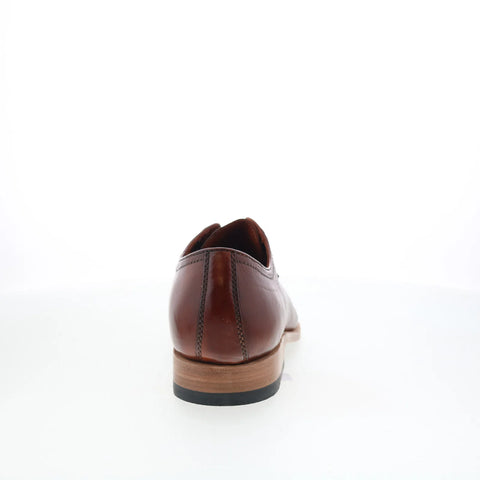 Johnston & Murphy 24-7016 Mens Brown Oxfords & Lace Ups Plain Toe Shoes
