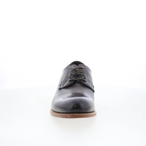 Johnston & Murphy 24-7017 Mens Gray Oxfords & Lace Ups Plain Toe Shoes