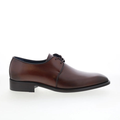 Johnston & Murphy 24-7080 Mens Brown Oxfords & Lace Ups Plain Toe Shoes