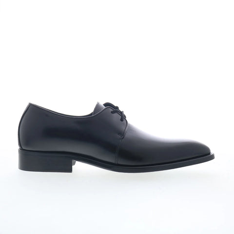 Johnston & Murphy 24-7081 Mens Black Oxfords & Lace Ups Plain Toe Shoes