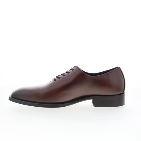Johnston & Murphy 24-7086 Mens Brown Oxfords & Lace Ups Plain Toe Shoes