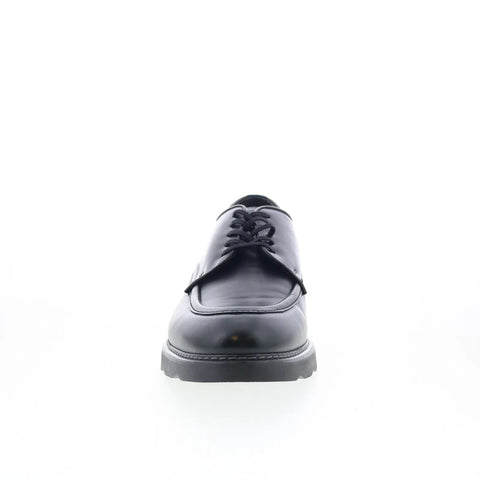 Johnston & Murphy 24-7104 Mens Black Leather Oxfords & Lace Ups Casual Shoes