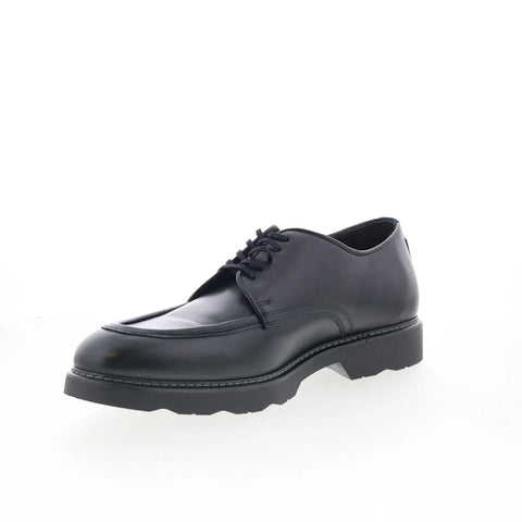 Johnston & Murphy 24-7104 Mens Black Leather Oxfords & Lace Ups Casual Shoes