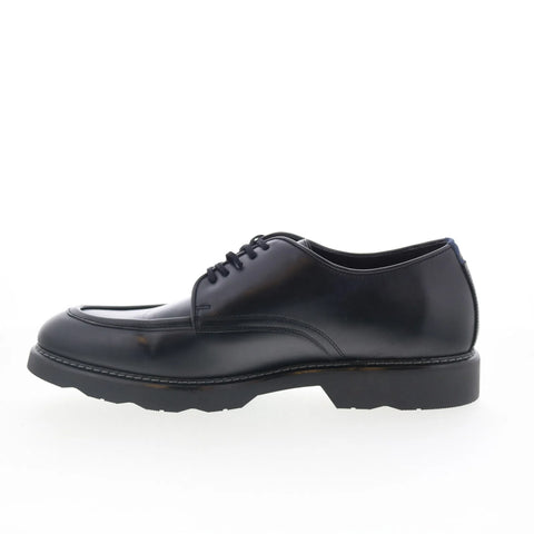 Johnston & Murphy 24-7104 Mens Black Leather Oxfords & Lace Ups Casual Shoes