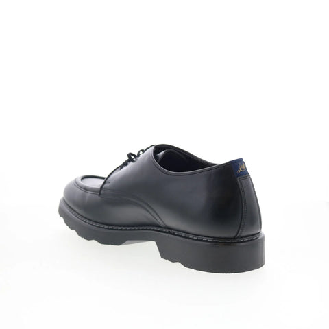 Johnston & Murphy 24-7104 Mens Black Leather Oxfords & Lace Ups Casual Shoes