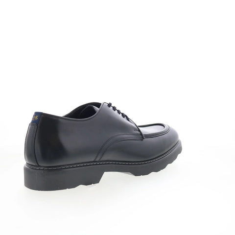 Johnston & Murphy 24-7104 Mens Black Leather Oxfords & Lace Ups Casual Shoes