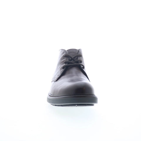 Johnston & Murphy 24-7123 Mens Brown Leather Lace Up Chukkas Boots