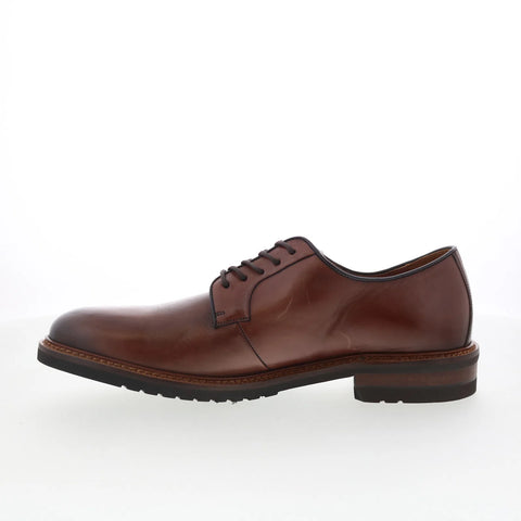 Johnston & Murphy 24-7130 Mens Brown Oxfords & Lace Ups Plain Toe Shoes