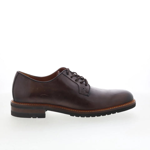 Johnston & Murphy 24-7131 Mens Brown Oxfords & Lace Ups Plain Toe Shoes