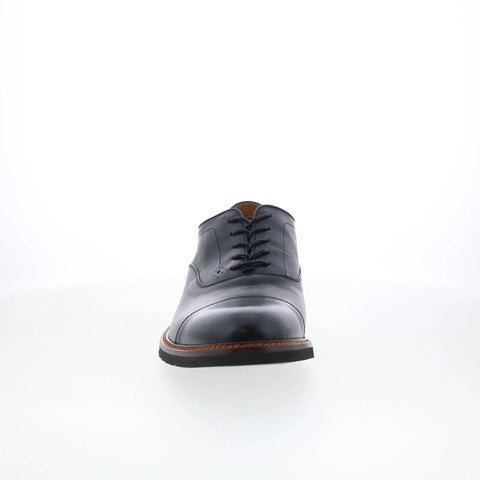 Johnston & Murphy 24-7135 Mens Black Oxfords & Lace Ups Cap Toe Shoes