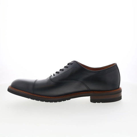 Johnston & Murphy 24-7135 Mens Black Oxfords & Lace Ups Cap Toe Shoes