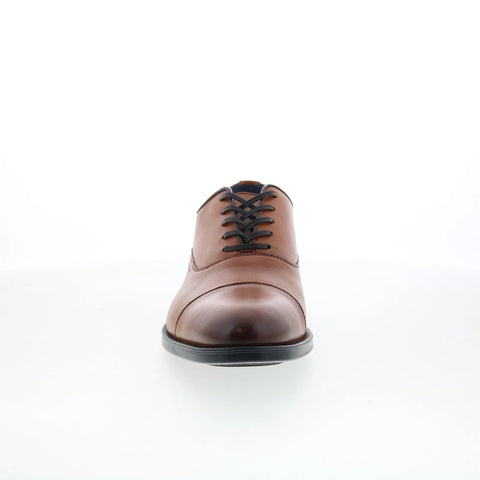 Johnston & Murphy 24-7180 Mens Brown Oxfords & Lace Ups Cap Toe Shoes