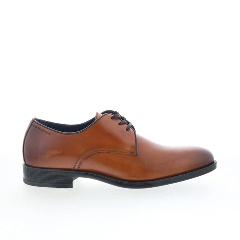 Johnston & Murphy 24-7182 Mens Brown Oxfords & Lace Ups Plain Toe Shoes