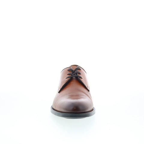 Johnston & Murphy 24-7182 Mens Brown Oxfords & Lace Ups Plain Toe Shoes