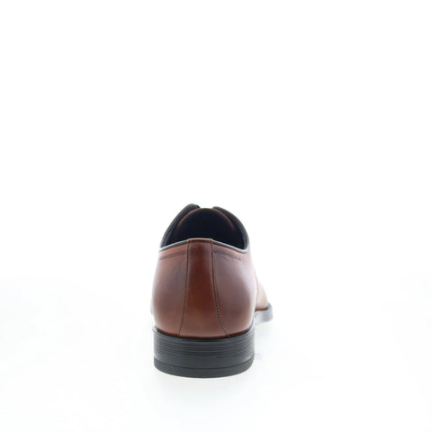 Johnston & Murphy 24-7182 Mens Brown Oxfords & Lace Ups Plain Toe Shoes