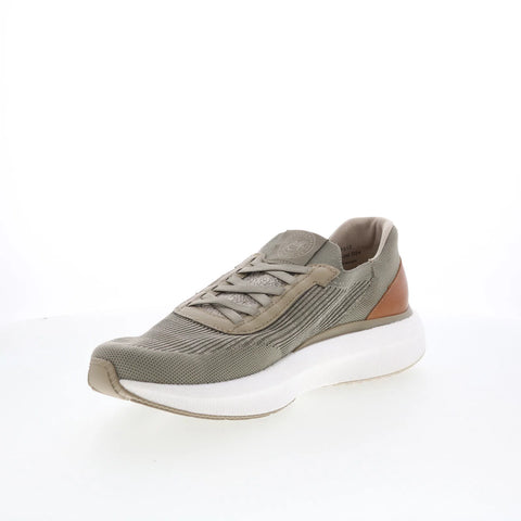 Johnston & Murphy 24-7212 Mens Green Mesh Slip On Lifestyle Sneakers Shoes