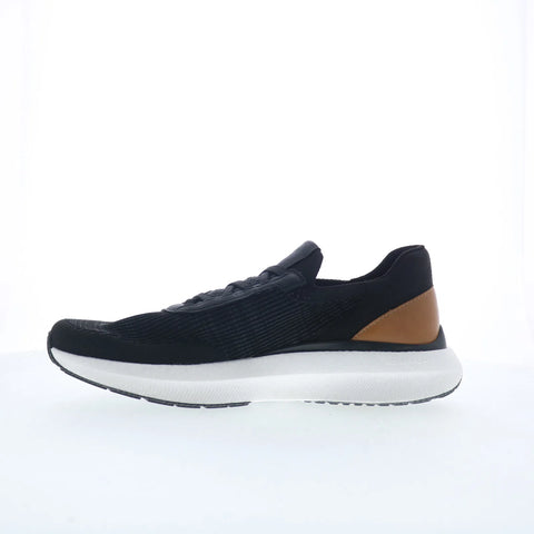 Johnston & Murphy 24-7215 Mens Black Mesh Lace Up Lifestyle Sneakers Shoes