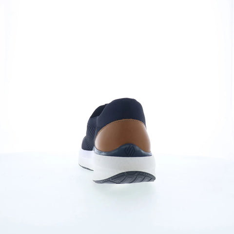 Johnston & Murphy 24-7217 Mens Blue Mesh Slip On Lifestyle Sneakers Shoes