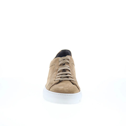 Johnston & Murphy 24-7242 Mens Brown Suede Lace Up Lifestyle Sneakers Shoes