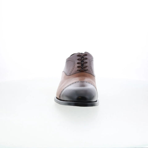Johnston & Murphy 24-7246 Mens Brown Oxfords & Lace Ups Cap Toe Shoes