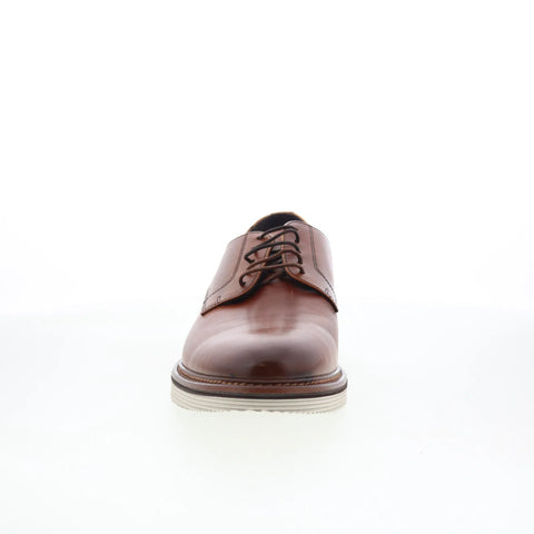 Johnston & Murphy 24-7336 Mens Brown Oxfords & Lace Ups Plain Toe Shoes