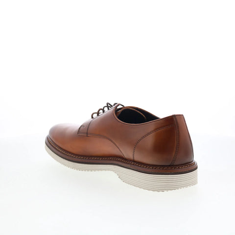 Johnston & Murphy 24-7336 Mens Brown Oxfords & Lace Ups Plain Toe Shoes