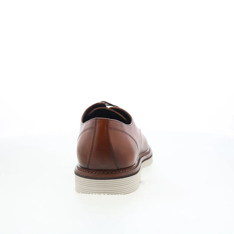 Johnston & Murphy 24-7336 Mens Brown Oxfords & Lace Ups Plain Toe Shoes