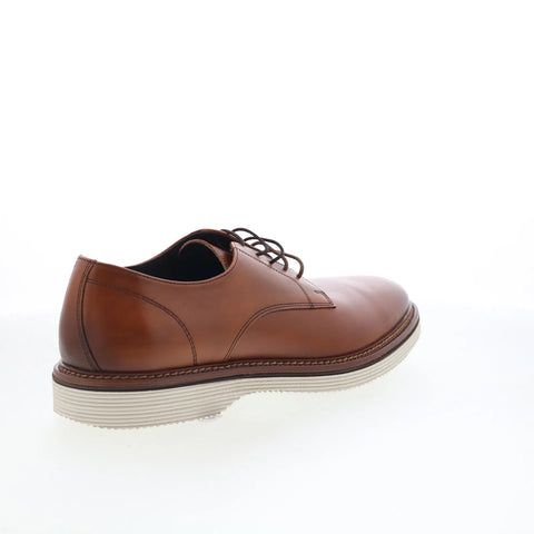 Johnston & Murphy 24-7336 Mens Brown Oxfords & Lace Ups Plain Toe Shoes