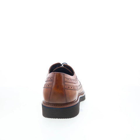 Johnston & Murphy 24-7340 Mens Brown Oxfords Wingtip & Brogue Shoes