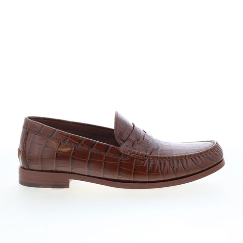 Johnston & Murphy 24-7374 Mens Brown Loafers & Slip Ons Casual Shoes