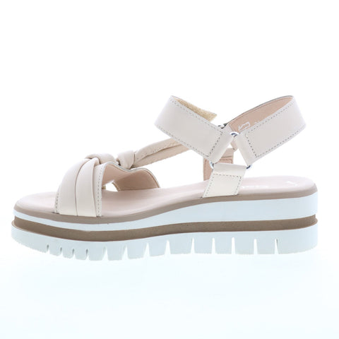 Gabor 24-626-22 Womens Beige Strap Platforms Sandals Shoes
