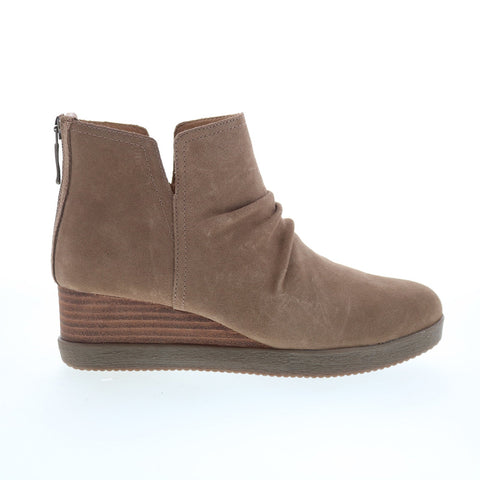 Dansko Stephanie Morel 2417-202300 Womens Brown Suede Ankle & Booties Boots