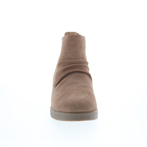 Dansko Stephanie Morel 2417-202300 Womens Brown Suede Ankle & Booties Boots