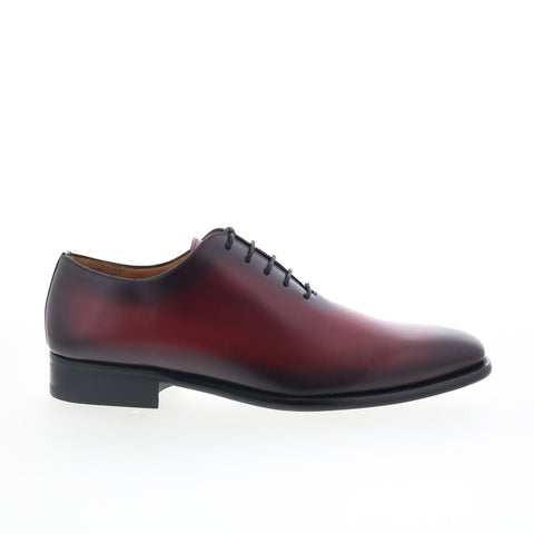 Mezlan Cupula Patina Whole-Cut 24358 Mens Burgundy Oxfords Plain Toe Shoes