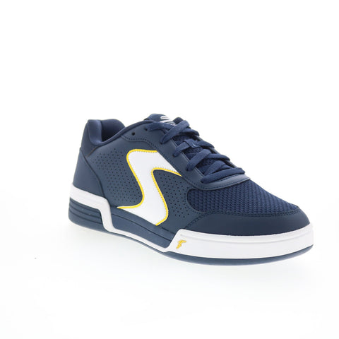Skechers Viper Court Classic 246106-NVYL Mens Blue Athletic Pickleball Shoes