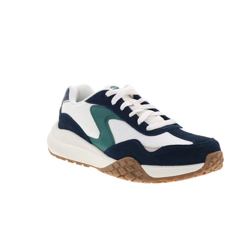 Skechers Court Frenz 246107-NVGR Mens Blue Athletic Pickleball Shoes